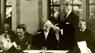 1938, les persécutions exercées par le régime nazi sur des centaines de milliers de citoyens allemands puis autrichiens, en majorité juifs, s'aggravent ...